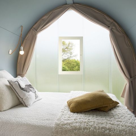 Glampingtent 4 personen - COCO SWEET - Geen water - Geen sanitaire voorzieningen