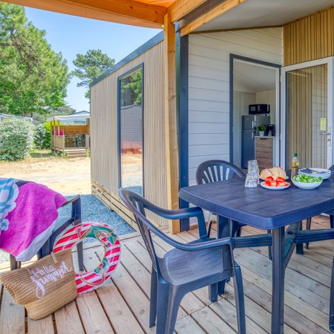 Stacaravan 5 personen - Loggia