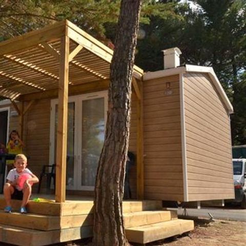 Stacaravan 6 personen - 2 slaapkamers - TV + Airconditioning