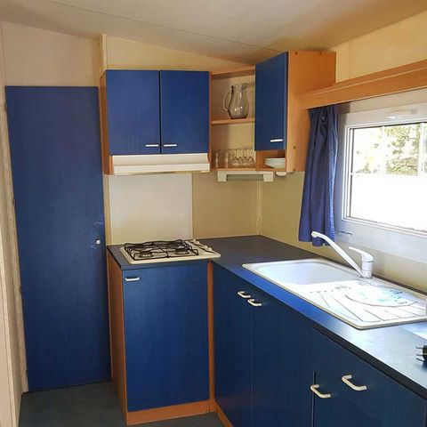 Stacaravan 4 personen - MH Les Chênes 4p 2Ch 1SdbClim