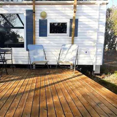 Stacaravan 4 personen - MH Les Chênes 4p 2Ch 1SdbClim