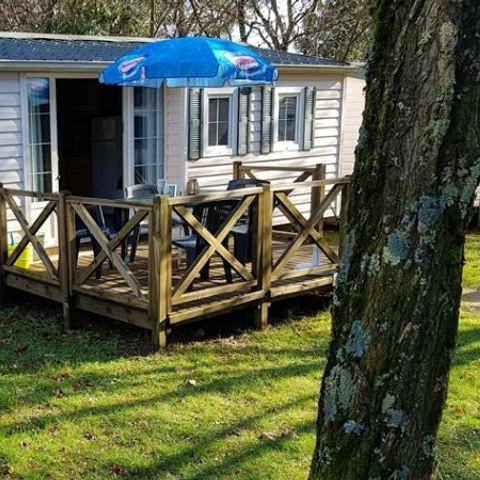 Stacaravan 6 personen - MH Les Pins 6p 3 slaapkamers 1 badkamer