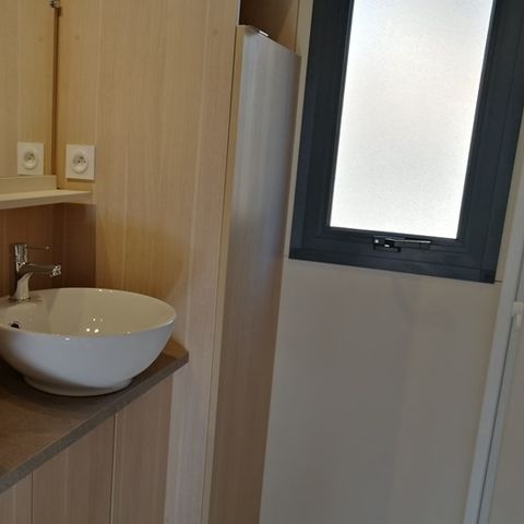 Stacaravan 6 personen - MH Les Pins 6p 3 slaapkamers 1 badkamer