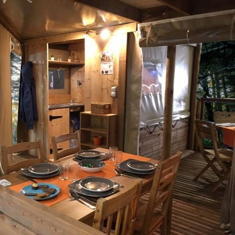 Chalet 4 personen - Cabane de l'Ecureuil 4p 2Ch 1Sdb