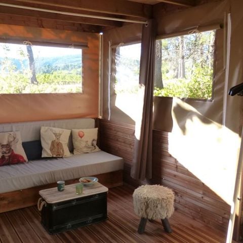 Chalet 4 personen - Cabane de l'Ecureuil 4p 2Ch 1Sdb