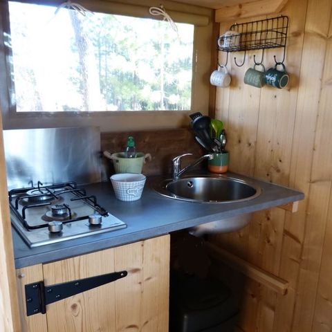 Chalet 4 personen - Cabane de l'Ecureuil 4p 2Ch 1Sdb