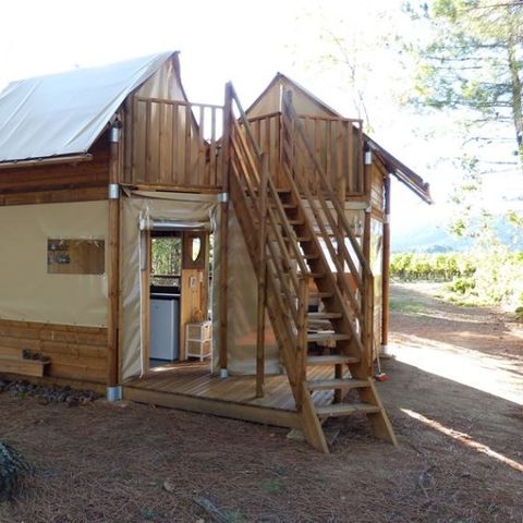 Chalet 4 personen - Cabane de l'Ecureuil 4p 2Ch 1Sdb