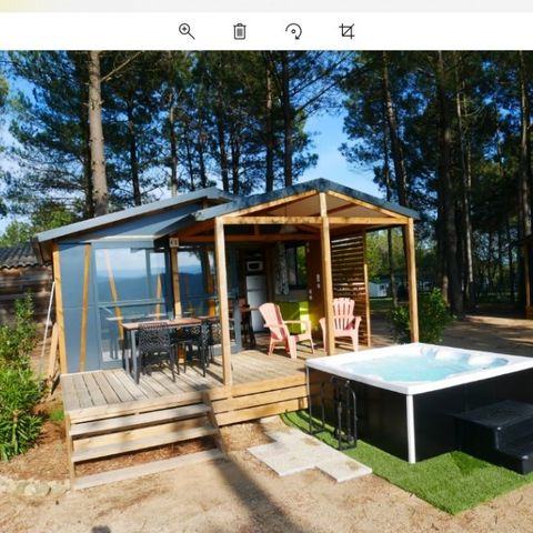 Chalet 6 personen - Chalet Bergzicht 6p 3 slaapkamers 1 badkamer met SPA