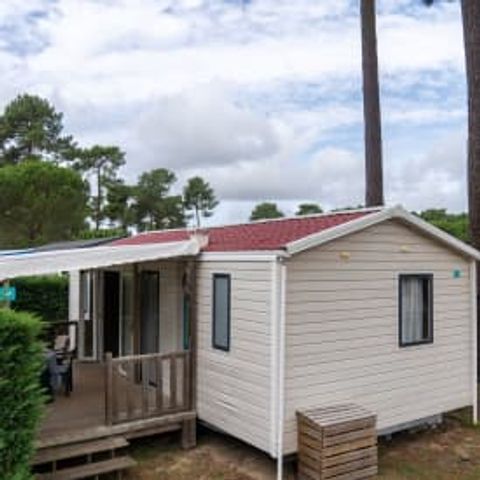 Stacaravan 4 personen - Vakantiehuis Alizé 4p 2ch ***