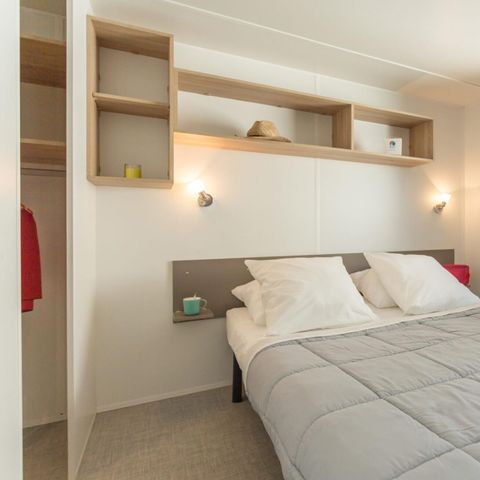 Stacaravan 7 personen - Comfort stacaravan voor 6/7 personen, airconditioning (ca. 32 m²)