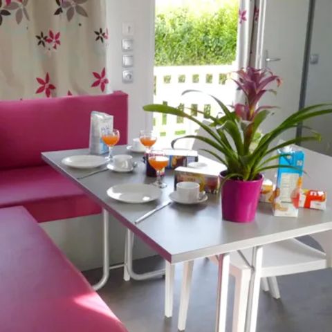 Stacaravan 5 personen - Klassieke stacaravan met 2 slaapkamers voor 5 personen