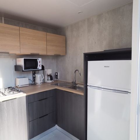 Stacaravan 6 personen - Premium 3 slaapkamers