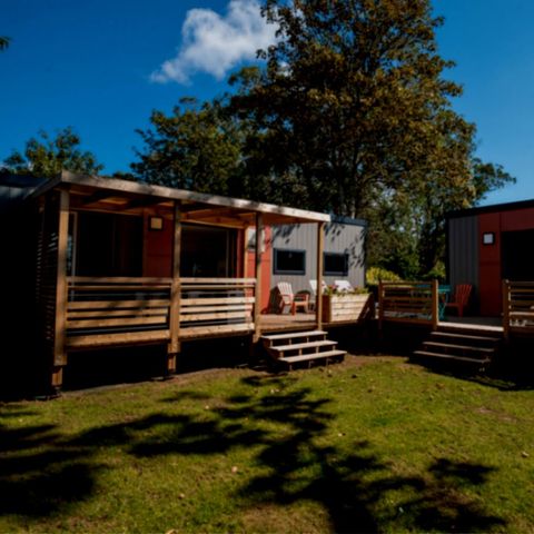 Stacaravan 8 personen - Prestige Taos 4 slaapkamers 8 personen