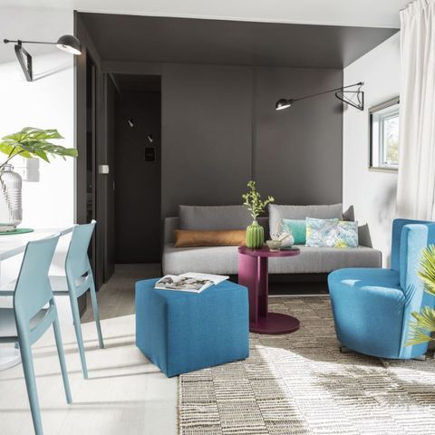 Stacaravan 8 personen - Prestige Taos 4 slaapkamers 8 personen