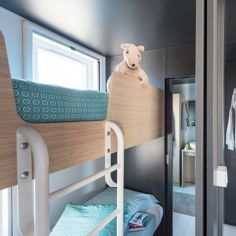 Stacaravan 8 personen - Prestige Taos 4 slaapkamers 8 personen