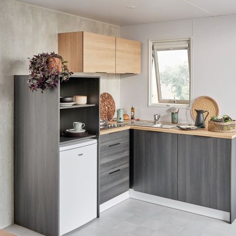 Stacaravan 4 personen - Confort 2 slaapkamers 4 personen