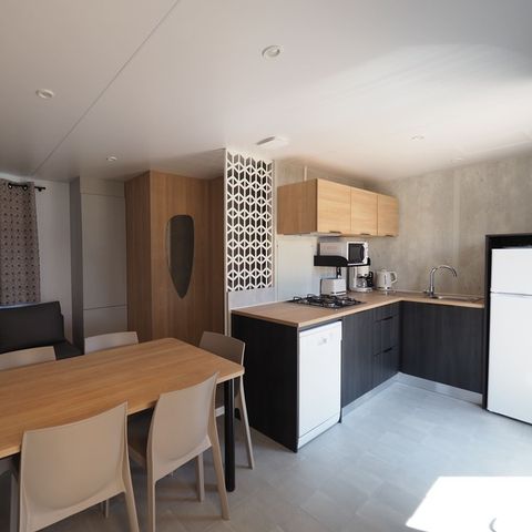 Stacaravan 6 personen - Confort+ 3 slaapkamers