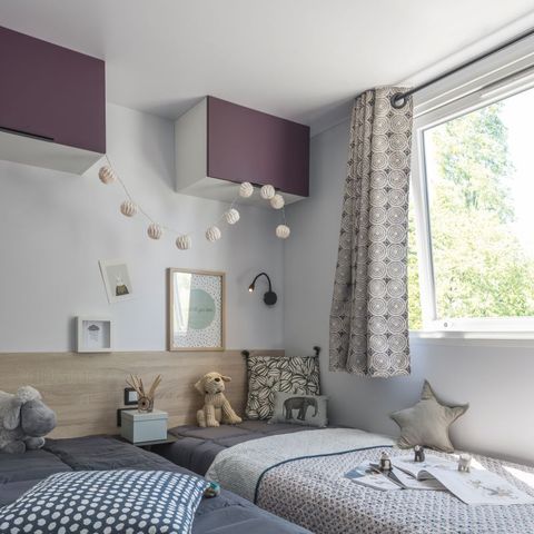 Stacaravan 5 personen - Comfort 2-slaapkamer stacaravan voor 5 personen