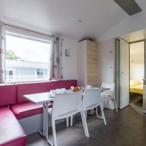 Stacaravan 6 personen - Klassieke 3-slaapkamer stacaravan voor 6 personen