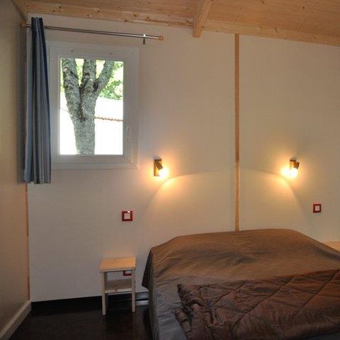 Chalet 6 personen - Chalet Lac Confort 40 m² - aangepast voor personen met beperkte mobiliteit - 2 slaapkamers 4/6 pers