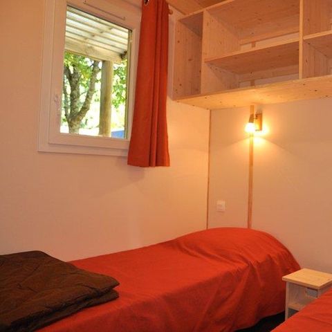 Chalet 8 personen - Chalet Premium Nature 41 m² - 3 slaapkamers 6/8 pers