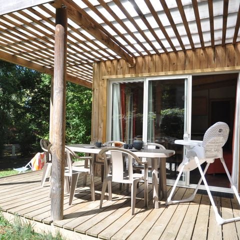 Chalet 8 personen - Chalet Premium Nature 41 m² - 3 slaapkamers 6/8 pers