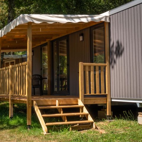Stacaravan 4 personen - Stacaravan Gabare Premium 37m² - 2 kamers 4/6 pers