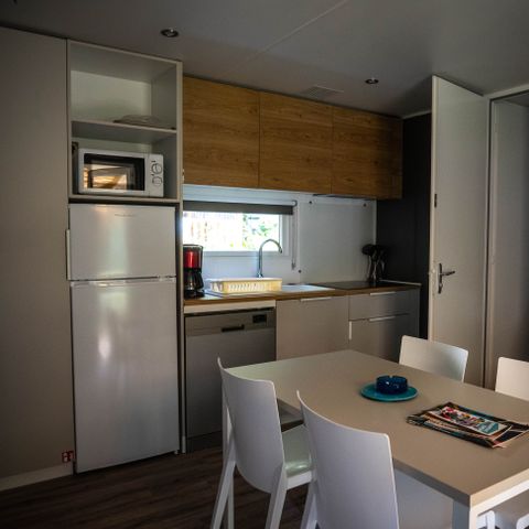 Stacaravan 4 personen - Stacaravan Gabare Premium 37m² - 2 kamers 4/6 pers