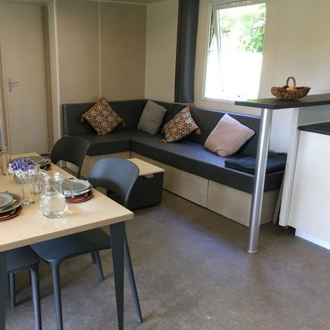 Stacaravan 8 personen - Stacaravan Aqua Premium 41 m² - 3 slaapkamers 6/8 pers