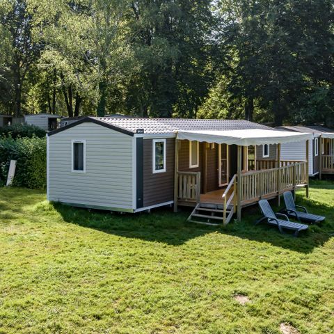 Stacaravan 8 personen - Stacaravan Aqua Premium 41 m² - 3 slaapkamers 6/8 pers