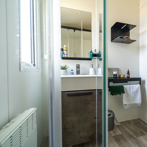 Stacaravan 4 personen - DUO PREMIUM JACUZZI