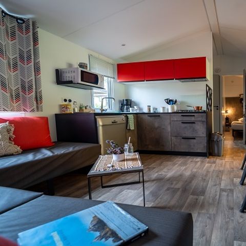 Stacaravan 8 personen - Quattro Premium-reeks met jacuzzi