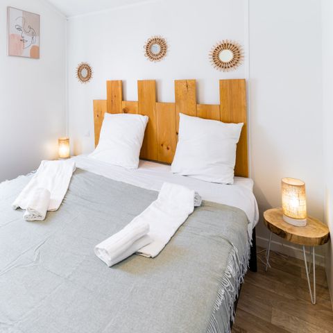 Stacaravan 2 personen - Gezellige cottage - 24 m² - 1 slaapkamer