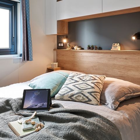 Stacaravan 4 personen - Stacaravan Grand Confort - 32 m² - 2 slaapkamers - 2 badkamers