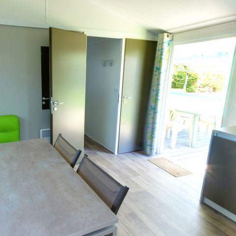 Stacaravan 4 personen - PRIVILEGE - 2 kamers 25 m² 4 pers