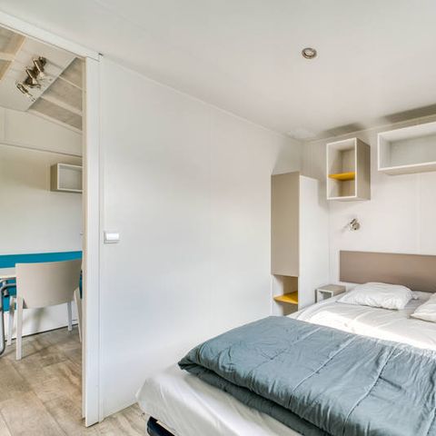 Stacaravan 4 personen - Klassiek 2 slaapkamers woensdag