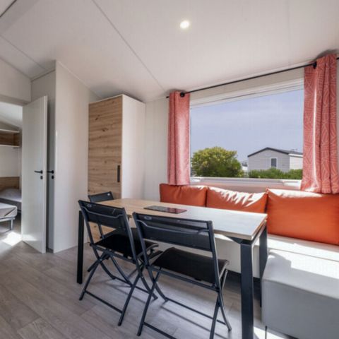 Stacaravan 6 personen - Comfort + 3 slaapkamers zaterdag