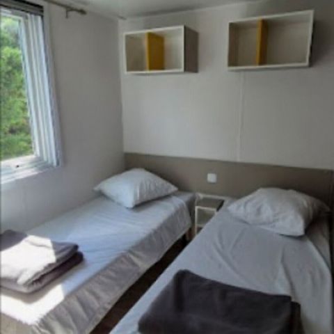 Stacaravan 4 personen - Comfort 2 slaapkamers 4 personen Zondag