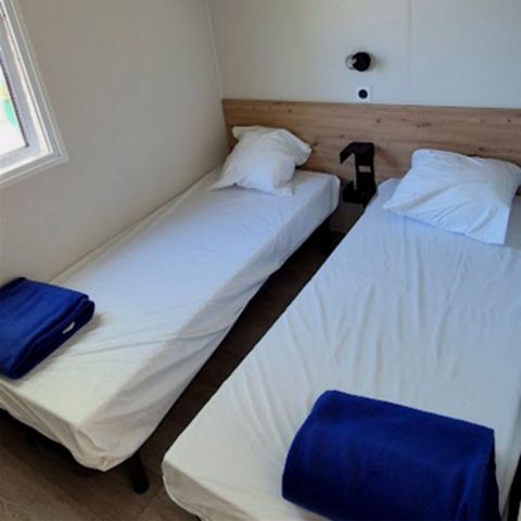 Stacaravan 4 personen - Confort + 2 slaapkamers 4 personen zaterdag