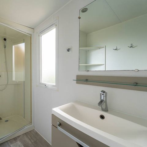 Stacaravan 4 personen - Klassiek 2 slaapkamers 4 personen