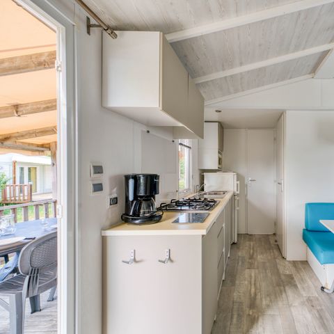Stacaravan 4 personen - Klassiek 2 slaapkamers 4 personen