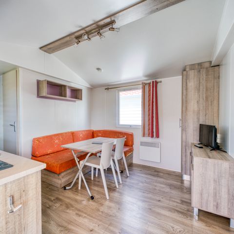 Stacaravan 4 personen - Comfort 2 slaapkamers 4 personen