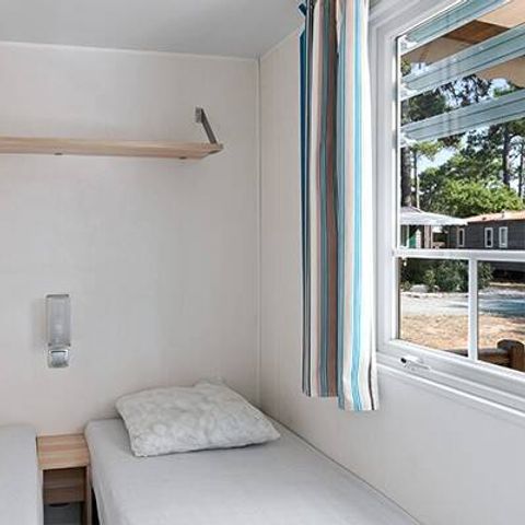 Stacaravan 6 personen - Mobile-home | Comfort | 3 Slaapkamers | 6 Pers. | Verhoogd terras | Airconditioning