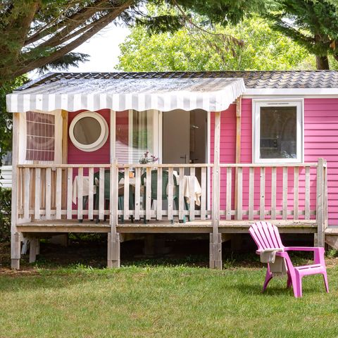 Stacaravan 6 personen - COMFORT - 3 slaapkamers - Airconditioning.
