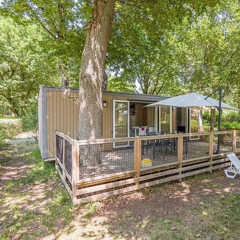 Stacaravan 5 personen - Mobile-home | Comfort XL | 2 slaapkamers | 4/5 pers. | Niet overdekt verhoogd terras
