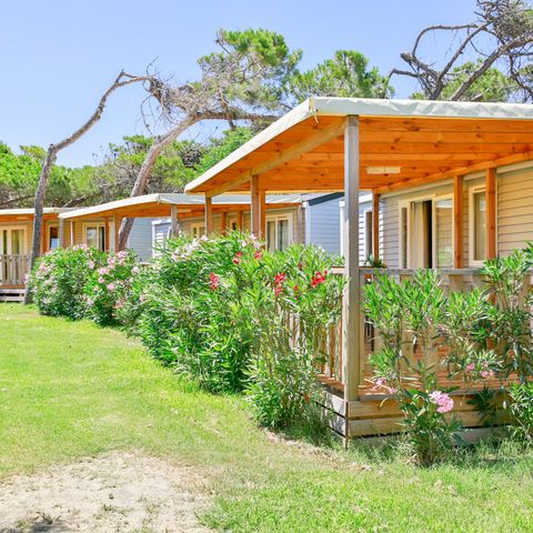 Stacaravan 6 personen - Lodge Premium