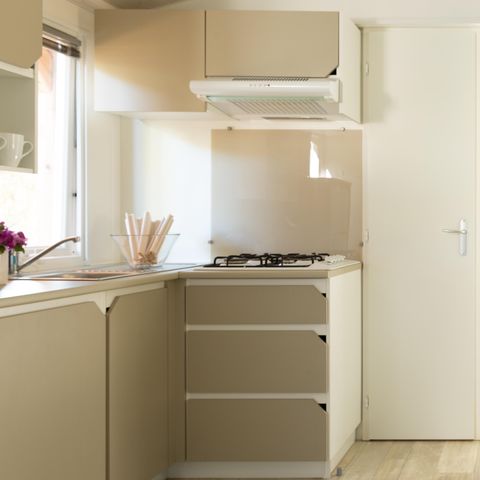 Stacaravan 6 personen - Lodge Premium