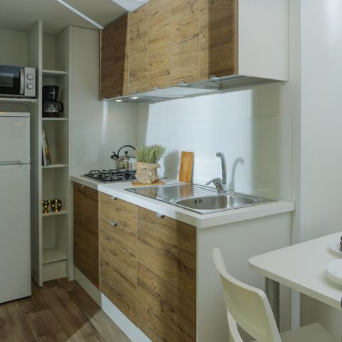 Bungalow 5 personen - 2 slaapkamers