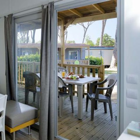 Stacaravan 6 personen - Bungalow Premium XL