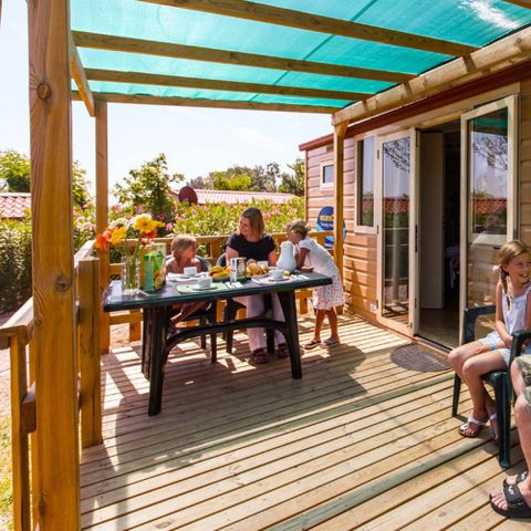 Stacaravan 5 personen - hu Stay Easy Bungalow